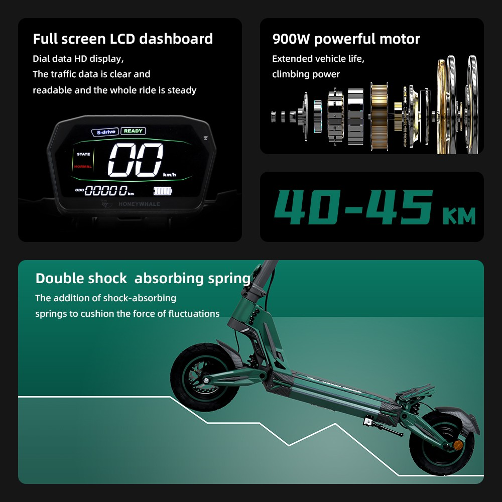 Honeywhale elektromos roller G2 3 személyes